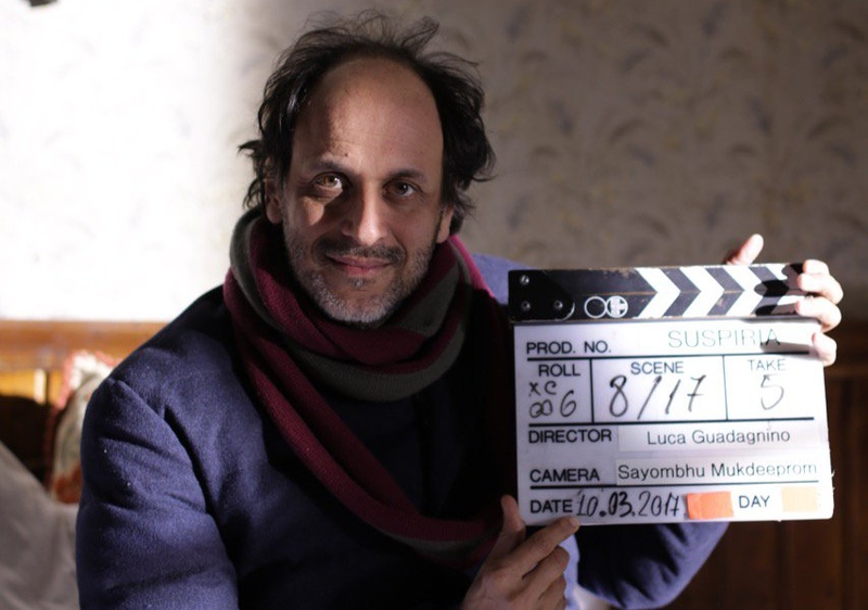 Director Luca Guadagnino on the set of Suspiria (Photo: Amazon Studios)